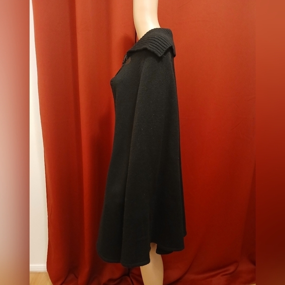 Avenue Black Full Cape Vintage Rare - Picture 5 of 5